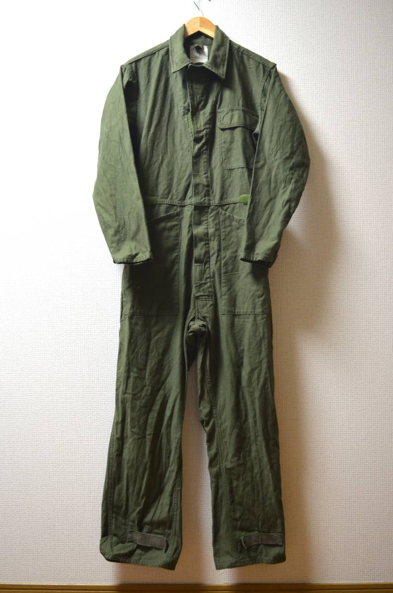 US Coveralls Vintage Sateen Army ⁄ Type 90s ARMY NOS COTTON,SATEEN