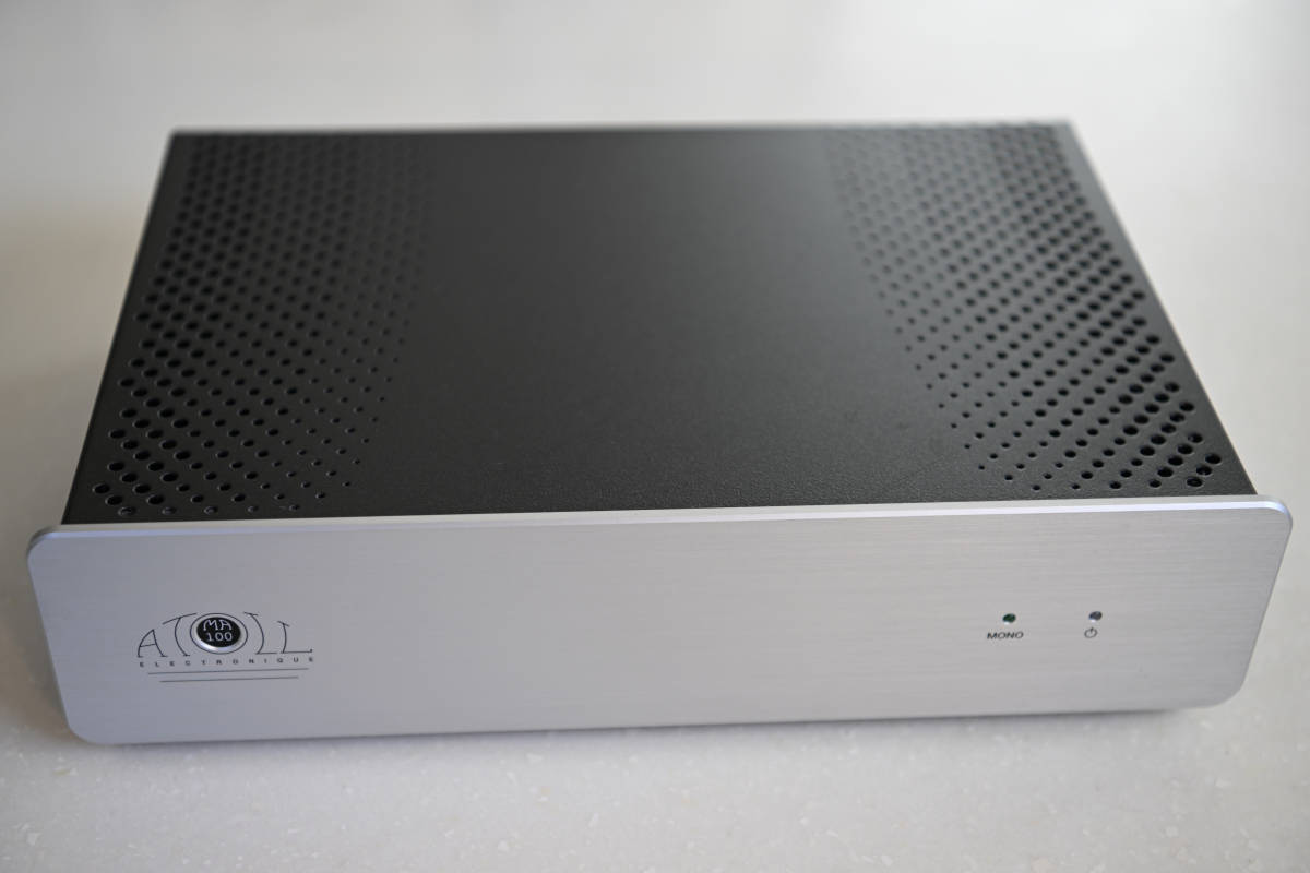  ATOLL MA100 アトール パワーアンプ A4サイズ本格派 入力段に低雑音バイポーラ 出力段にMOS-FET 2&times;80 W 4&Omega; モノブリッジ接続も可能 2(一般)｜売買されたオークション情報、yahooの商品情報を その他