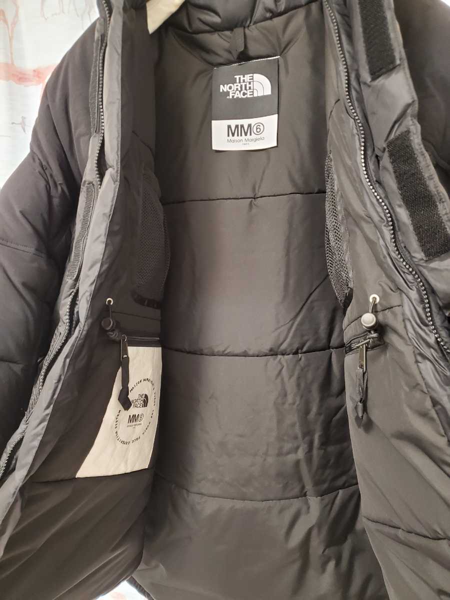 新品 20AW MM6 Maison Margiela THE NORTH FACE サークル ヒマラヤンパーカ 黒 XS メゾンマルジェラ ノースフェイス ダウン ジャケット Maison MM6 Margiela leather Tシャツ ノースフェイス