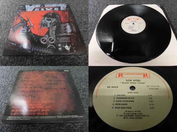 VOI VOD / WAR AND PAIN オランダ盤 LP盤 RR 9825(一般)｜売買されたオークション情報、yahooの商品情報をアーカイブ公開 - オークファン 一般