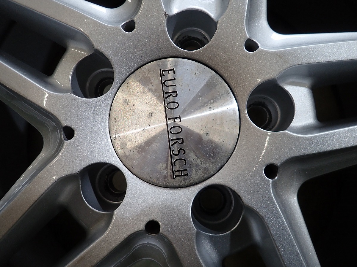 KL4017【送料無料205/55R16】ベンツ用 EURO FORSCH 中古スタッドレス  