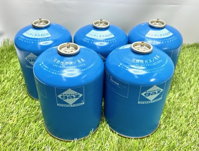管1 埼玉県 店頭引取限定！ 希少！5本セット！ CAMPING gaz 