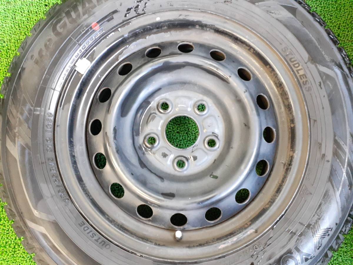 トヨタ ホイールキャップ付き 195/65R15 ヨコハマ アイスガードiG60 4 