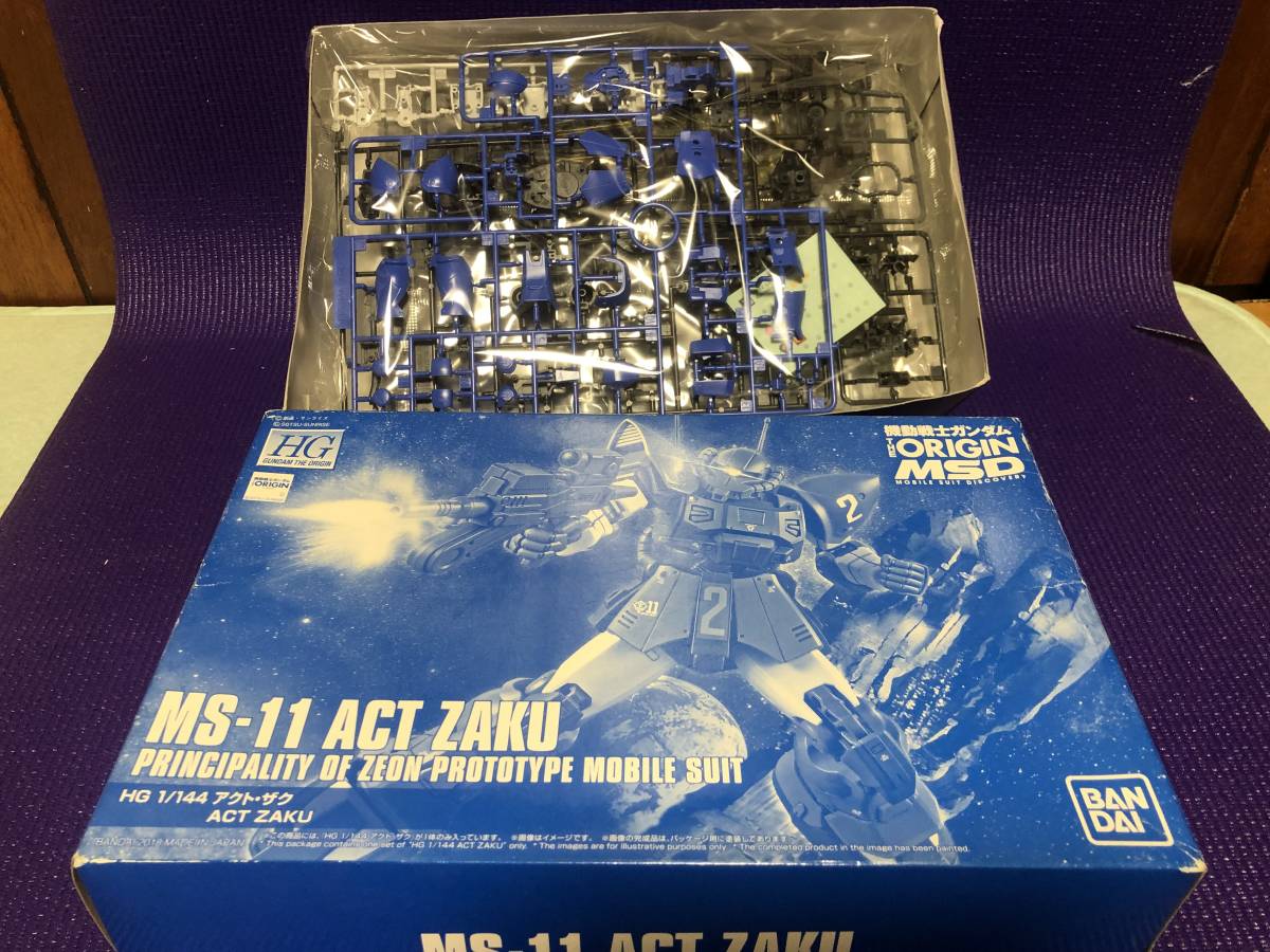 限定SALE，新作 HG1/144アクトザク(機動戦士ガンダム)｜売買されたオークション情報、yahooの商品情報をアーカイブ公開 - オークファン 機動戦士ガンダム