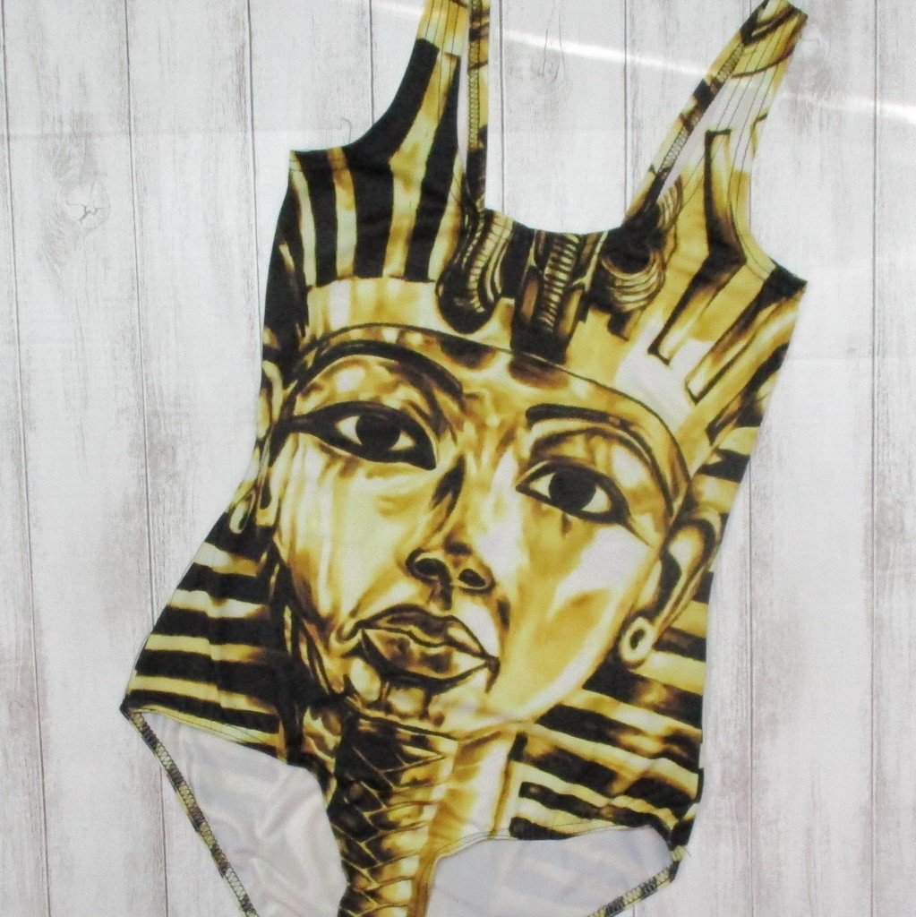 K1353 ツタンカーメン柄 エジプト ファラオ 派手 ゴールド 黄金 ゴージャス ダンス エアロビ レオタード M L相当 コスプレ 衣装 レオタード 売買されたオークション情報 Yahooの商品情報をアーカイブ公開 オークファン Aucfan Com