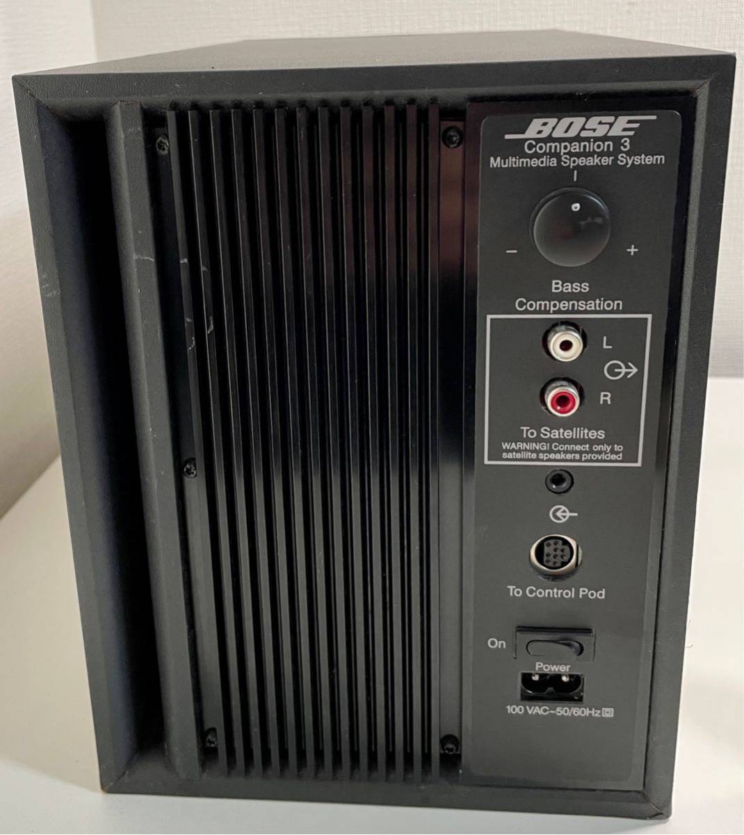 BOSE ボーズ Companion3 コンパニオン3 SPEAKER SYSTEM マルチメディア