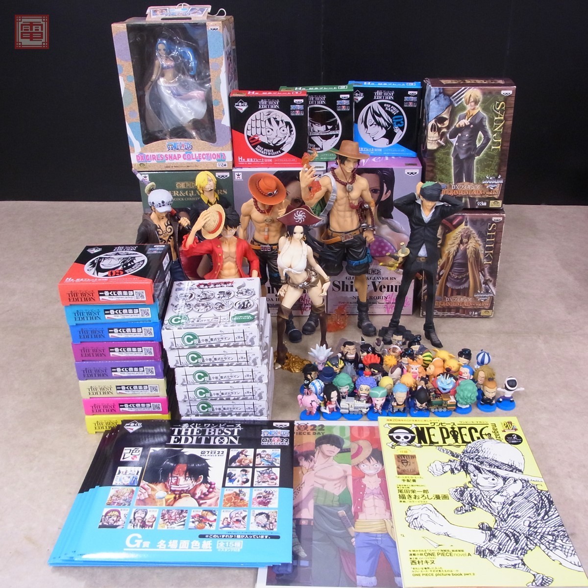 一番くじ　ワンピース　他プライズ　フィギュア　まとめ売り ONE PIECE ワンピース一番くじ プライズフィギュア等 まとめて大量