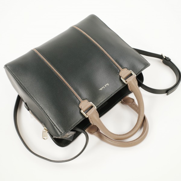 新品1円～☆定価3.8万 ポールスミス Paul Smith 2WAY 床革レザー 
