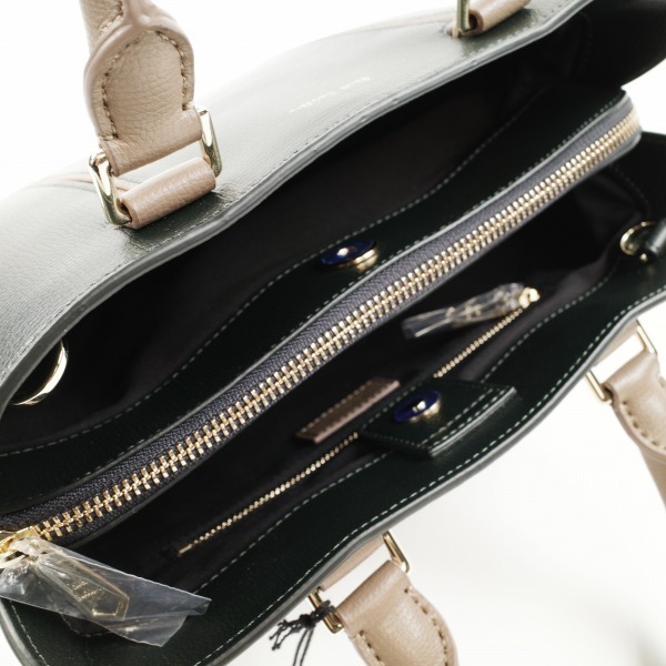新品1円～☆定価3.8万 ポールスミス Paul Smith 2WAY 床革レザー 