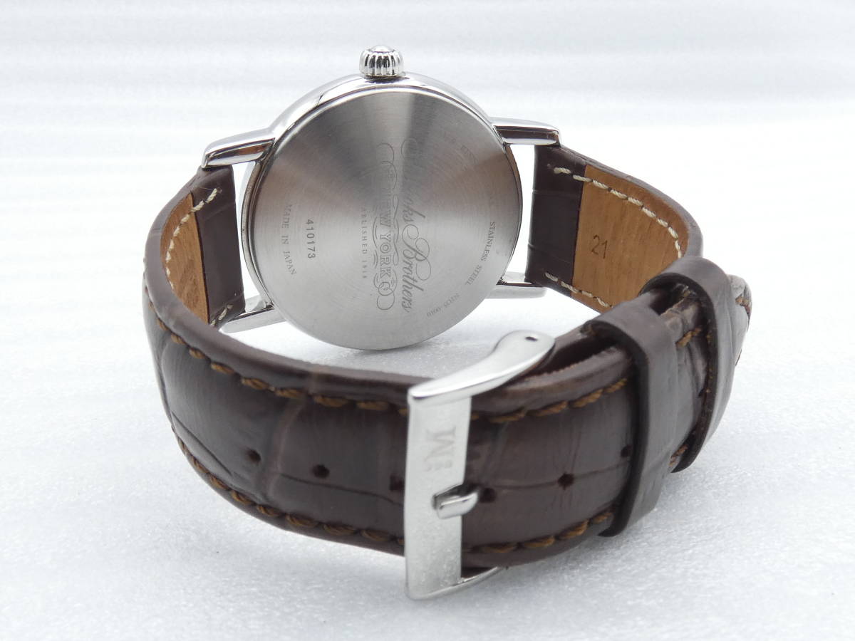 ☆BROOKS BROTHERS ブルックスブラザーズ NH35-0010 メンズ ウォッチ 