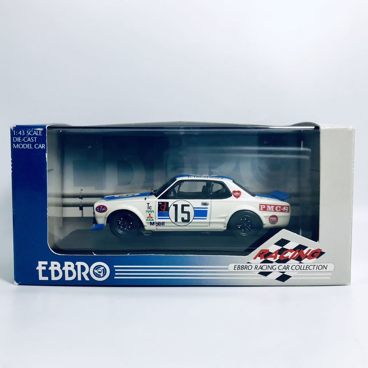 EBURRO エブロ 1/43 KPGC10 スカイライン GT-R #15 高橋国光 50勝達成