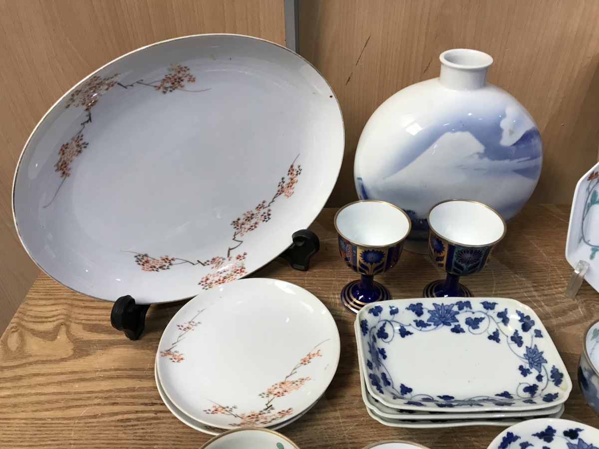 ☆中古☆ 深川製磁 大量まとめ 皿 花瓶 ボトル 茶器 湯呑 ブランド別