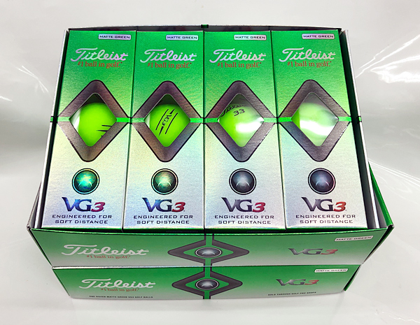  タイトリスト VG3 日本正規品 2ダース マットグリーン 飛距離アップを求めるゴルファーのために(2ダース)｜売買されたオークション情報、yahooの商品情報をアーカイブ公開 - オークファン ボール