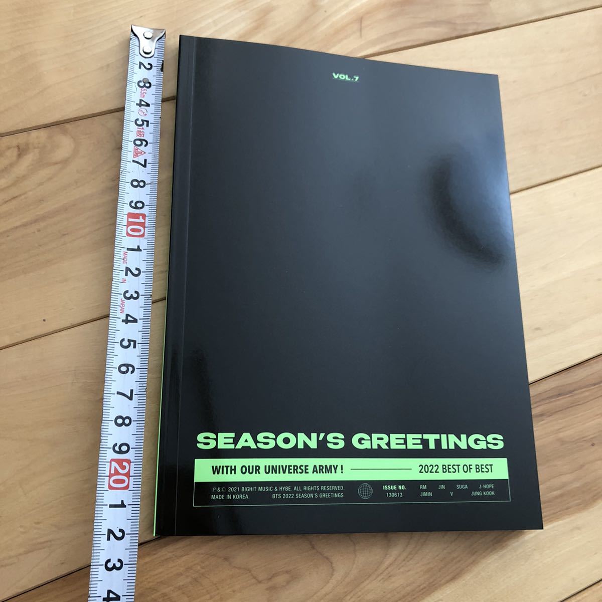 公式 2022 season's greeting シーグリ BTS 防弾少年団 手帳