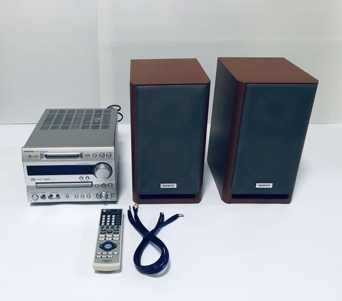 オンキョー    チューナー ONKYO オンキョー CD/MD チューナー アンプ FR-N7X リモコン付 ONKYO