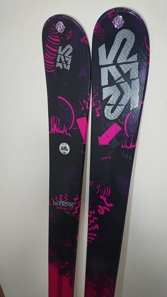 K2 PRESS 細長く 169 フリースキー