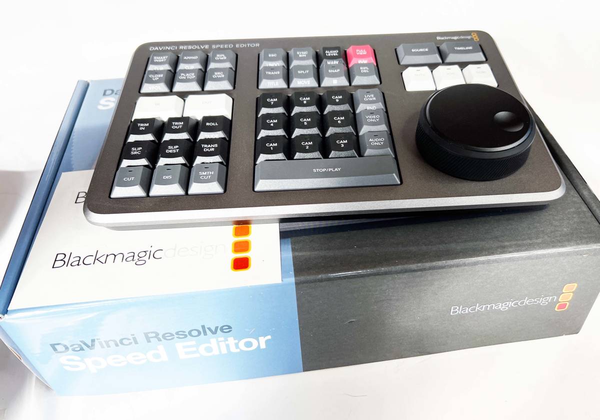 Blackmagic Design DaVinci Resolve Speed Editor スピードエディタ