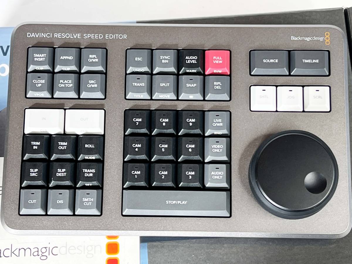 Blackmagic Design DaVinci Resolve Speed Editor スピードエディタ