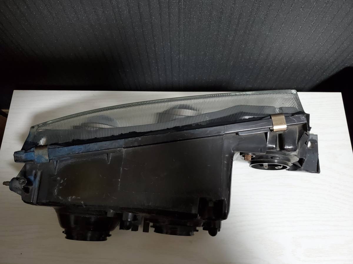 S13 シルビア ヘッドライト 2連プロジェクター プロ目 角目 角プロ 