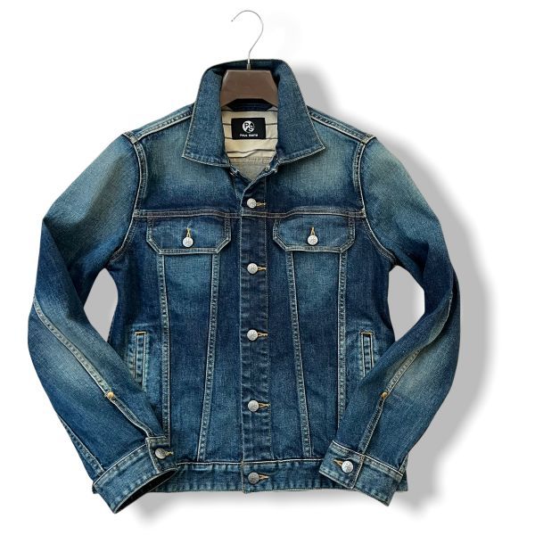 Paul Smith PS デニムジャケット ピーエスポールスミス &frasl; フラワーエンブロイダリー (ＰＳポールスミス) Bleach Denim Smith（Gジャン&frasl;デニムジャケット）のフリマアイテム一覧 デニム メルカリ 中古・古着通販PS (ＰＳ Smith（ピーエスポールスミス）の「ピュアインディゴ