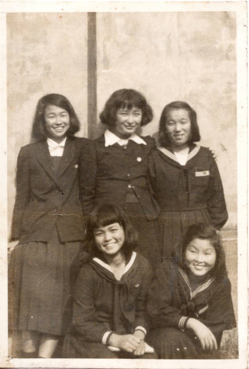 昭和20年代 30年代 女学校 女学生等 若い女性 生写真 …