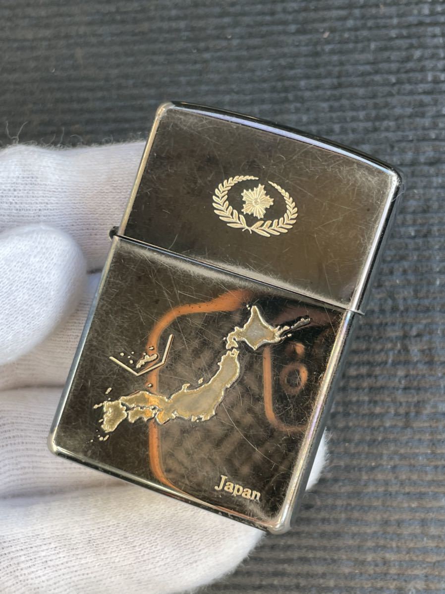 Zippo ジッポ 旭日章 警察章 桜の代紋 Yahoo!オークション 「警察