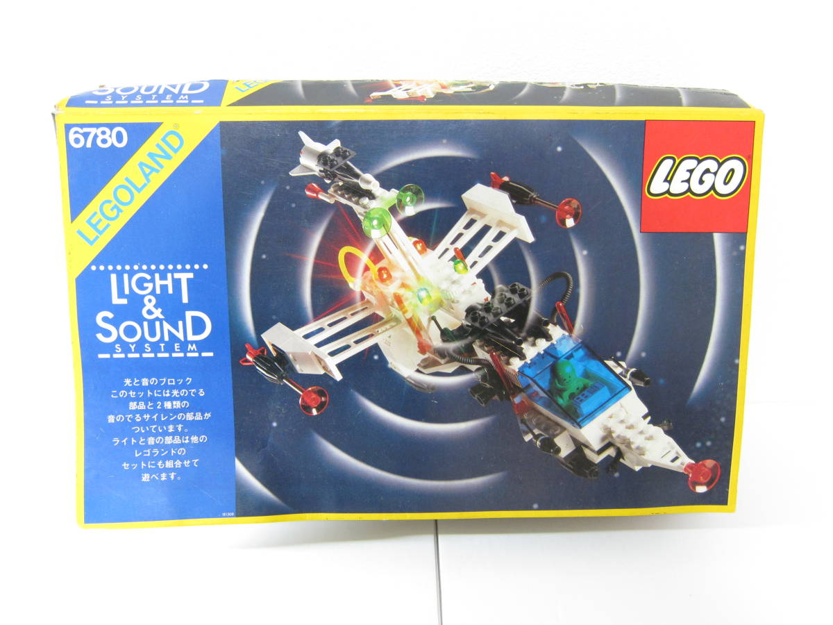 箱のみ】LEGO 宇宙 6780 『スペースシップ（音・光内蔵』[1986年] 空箱 