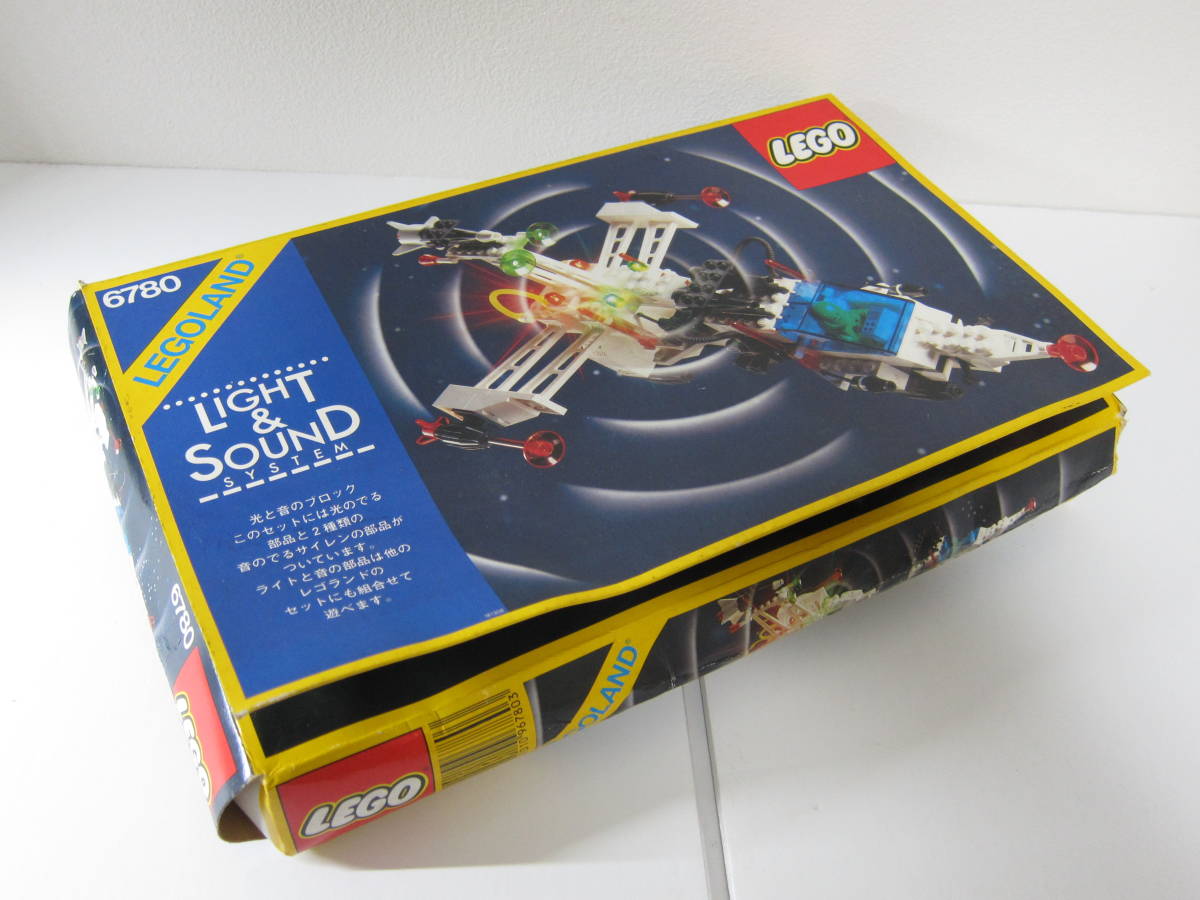 箱のみ】LEGO 宇宙 6780 『スペースシップ（音・光内蔵』[1986年] 空箱 