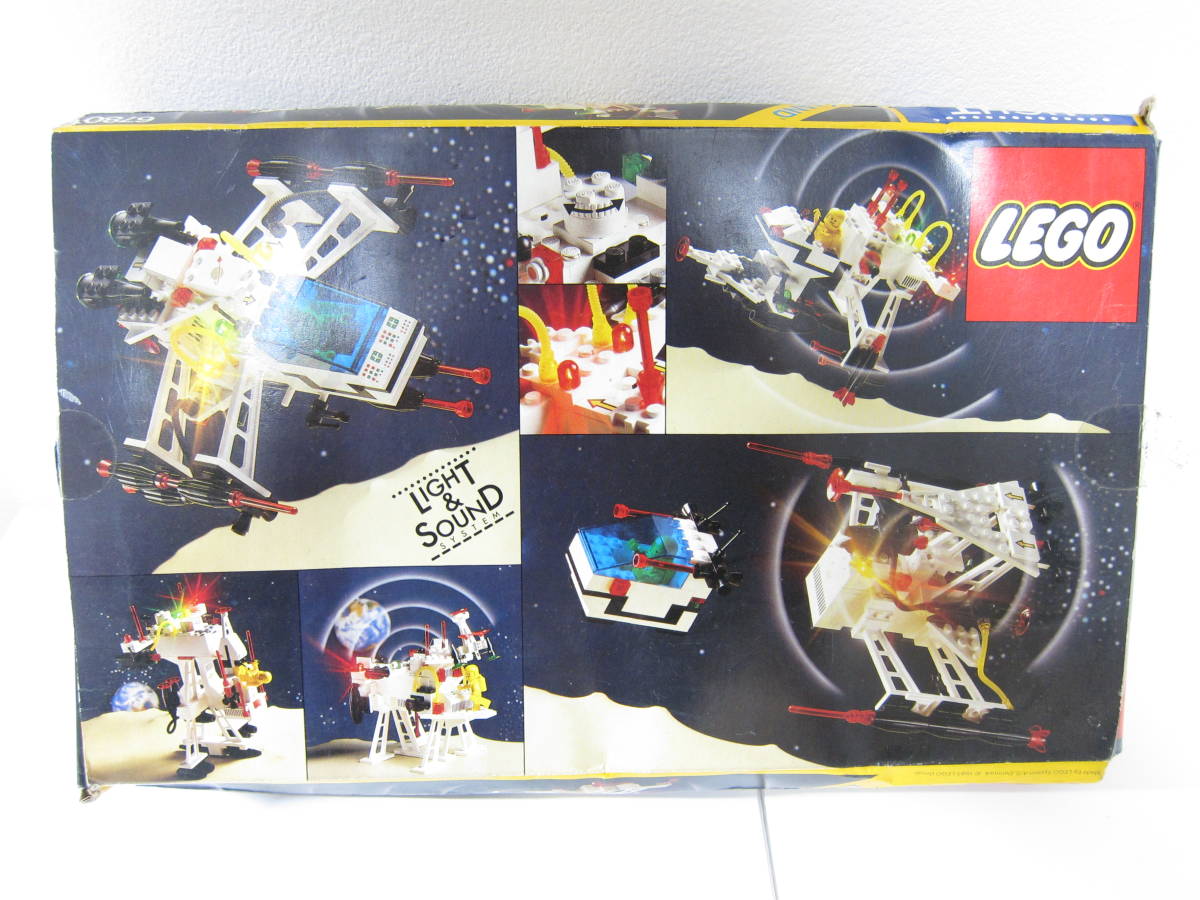 箱のみ】LEGO 宇宙 6780 『スペースシップ（音・光内蔵』[1986年] 空箱 