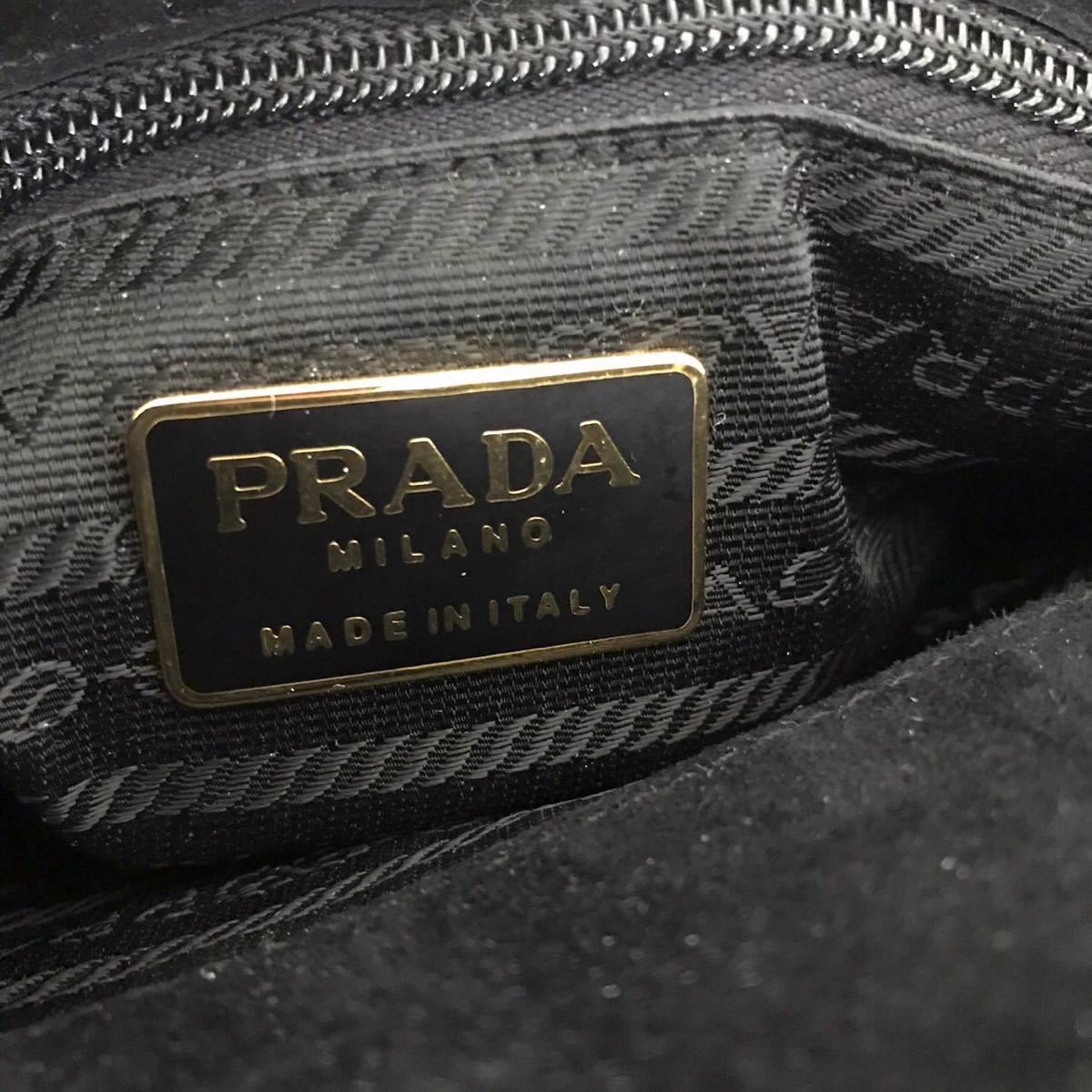 1円スタート◇【極美品】【希少】PRADA プラダ チェーンバッグ