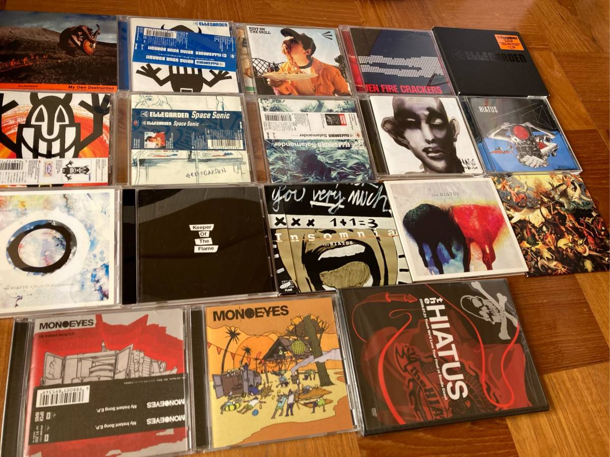 送料無料！！ELLEGARDEN＆the HIATUS＆MONOEYES☆シングル＆アルバム