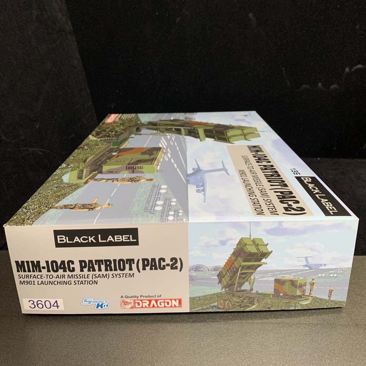 ブラックラベル 1/35 アメリカ軍 MIM-104Cパトリオット SAM PAC-2 M901発射機 ドラゴン 新品・未組立 スマートキット itemBL3604