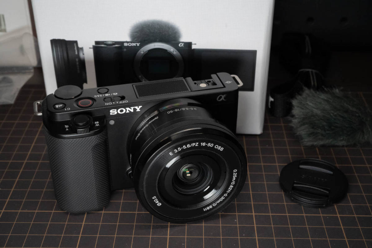 美品】SONY ZV-E10L（レンズキット） 付属品全て、オマケあり SONY ZV