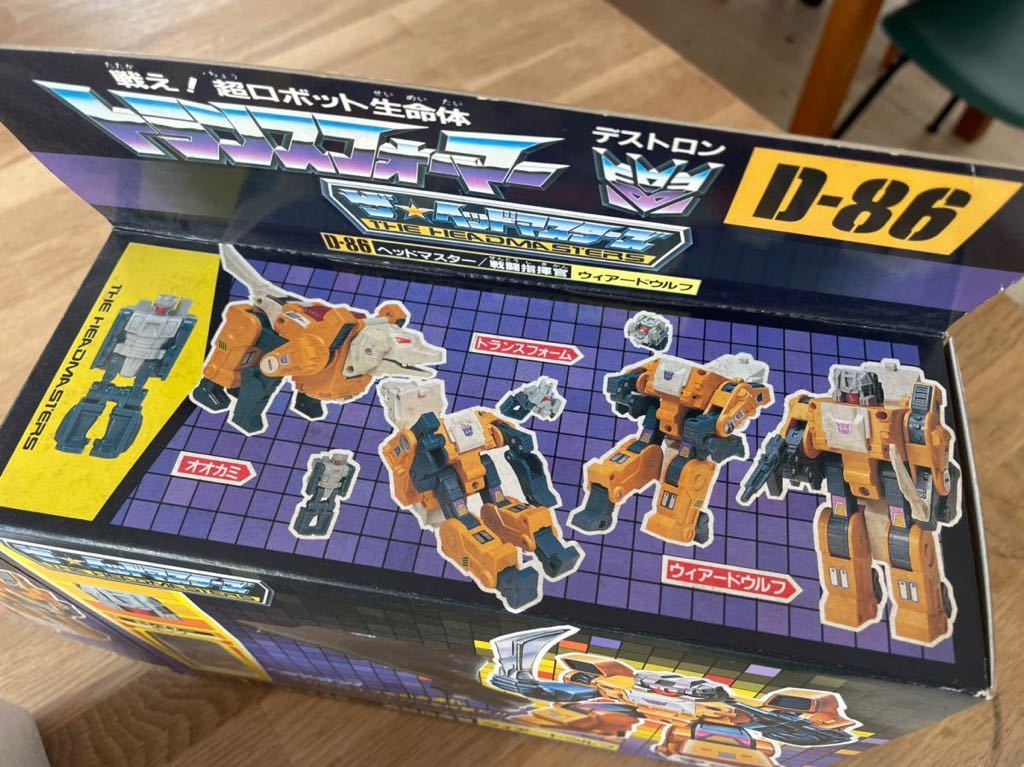 1円 スタート 同梱可 トランスフォーマー ヘッドマスター タカラ