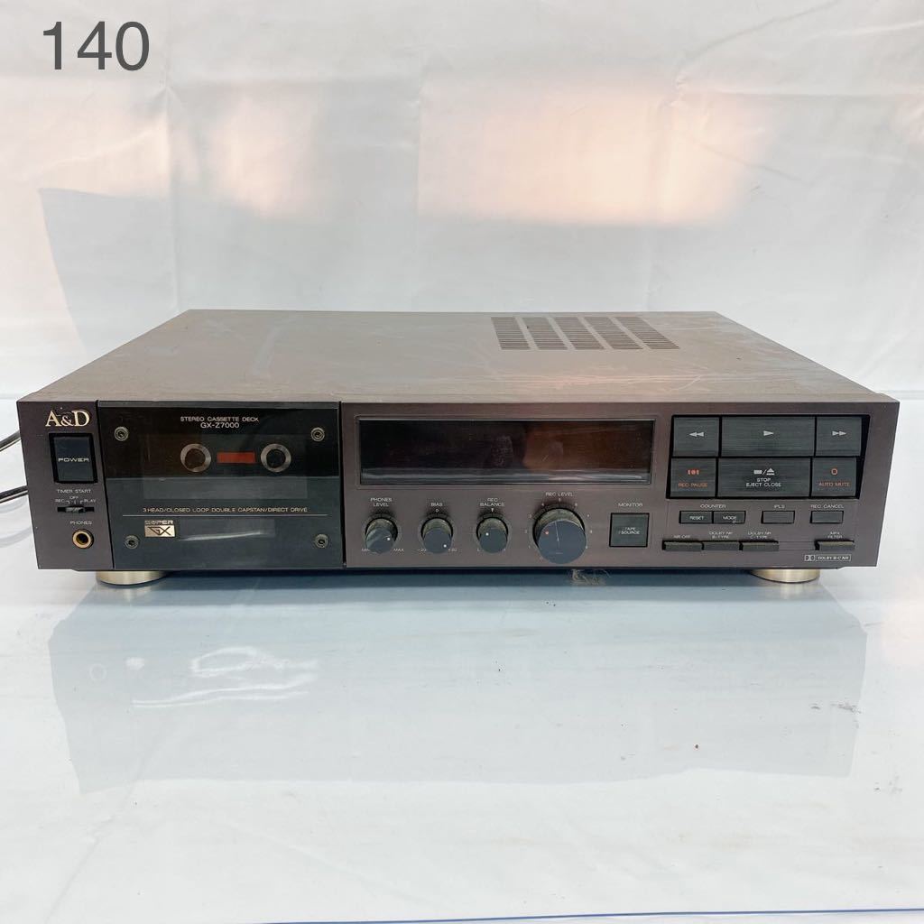 CM39 AKAI アカイ A&D GX-Z7000 ステレオカセットデッキ 中古 現状品