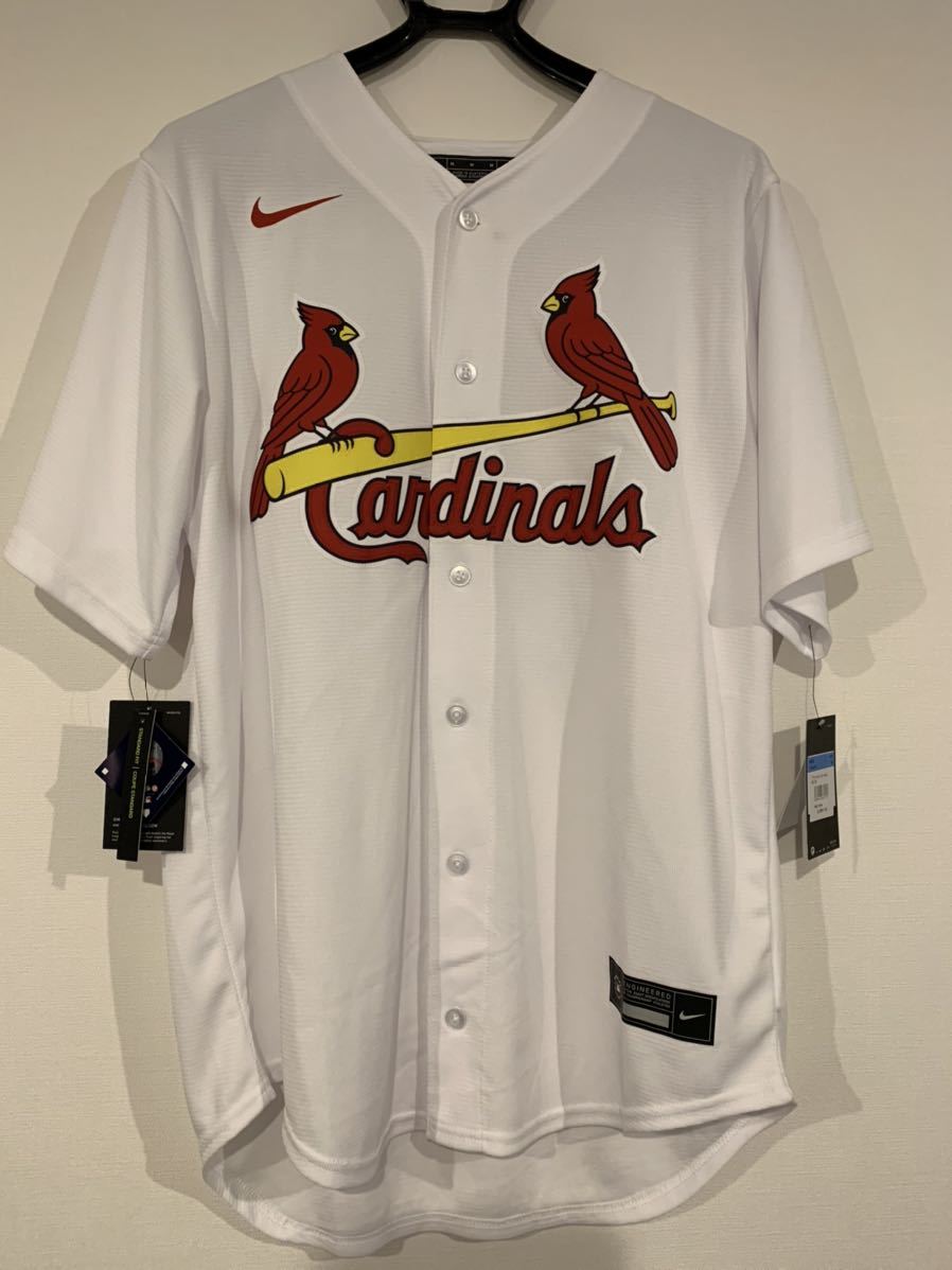 【美品】Nike セントルイス カージナルス モリーナ #4 ジャージ 正規品 NIKE社製 MLB セントルイス カージナルス レプリカ ユニフォーム #4