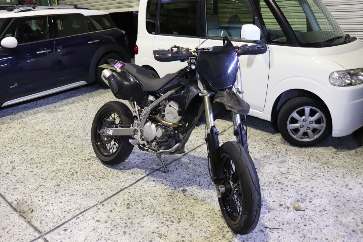 Dトラッカー250 300cc×FCRキャブ フルカスタム 検索: カワサキ D 