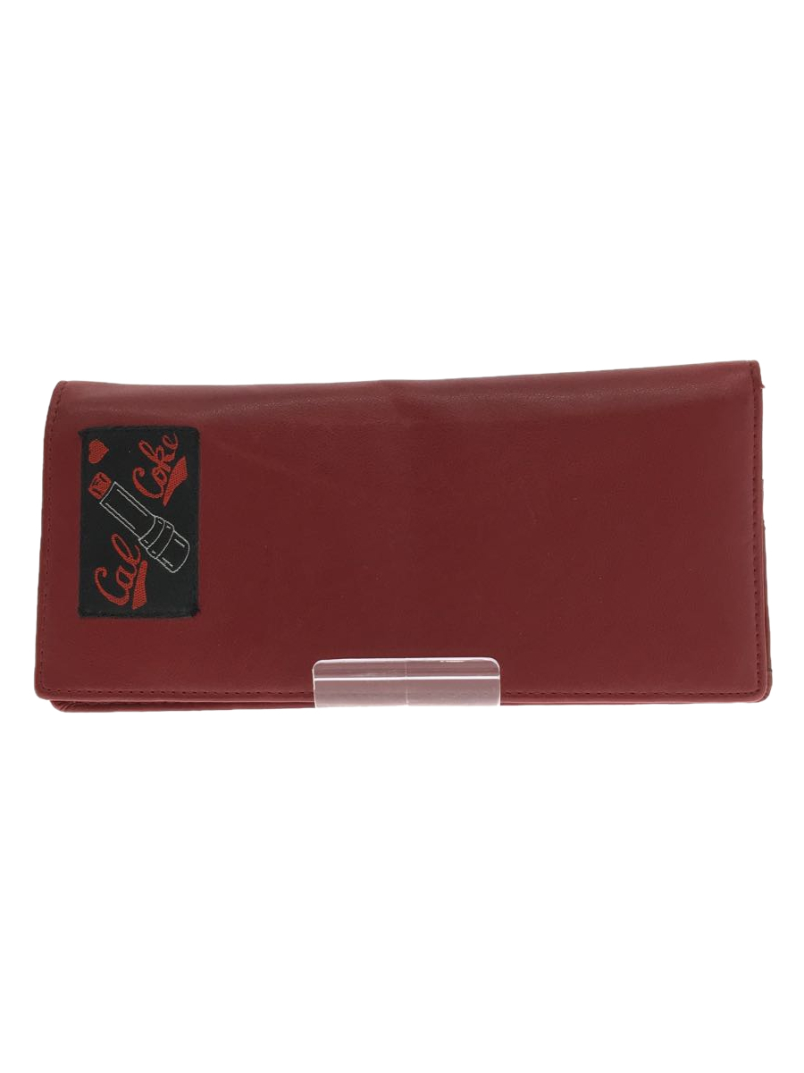 限定セール，大得価 CALCOKE/カルコーク/長財布/レザー/RED/無地(長財布（小銭入れあり）)｜売買されたオークション情報、yahooの商品情報をアーカイブ公開 - オークファン 長財布（小銭入れあり）