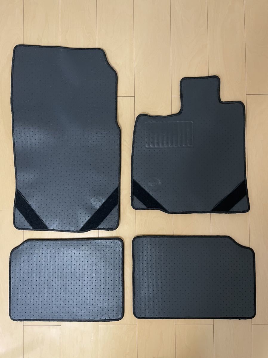 MINI R60 フロアマットセット 赤黒チェッカー柄 純正アクセサリー ミニ 