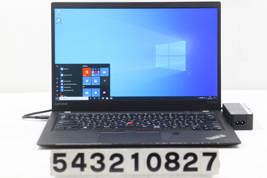 本物保証，送料無料 Lenovo ThinkPad X1 Carbon 5th Gen Core i5 7300U 2.6GHz/16GB/256GB SSD /14W/FHD 1920x1080 /Win10 543210827(14インチ～)｜売買されたオークション情報、yahooの商品情報をアーカイブ公開 - オークファン レノボ