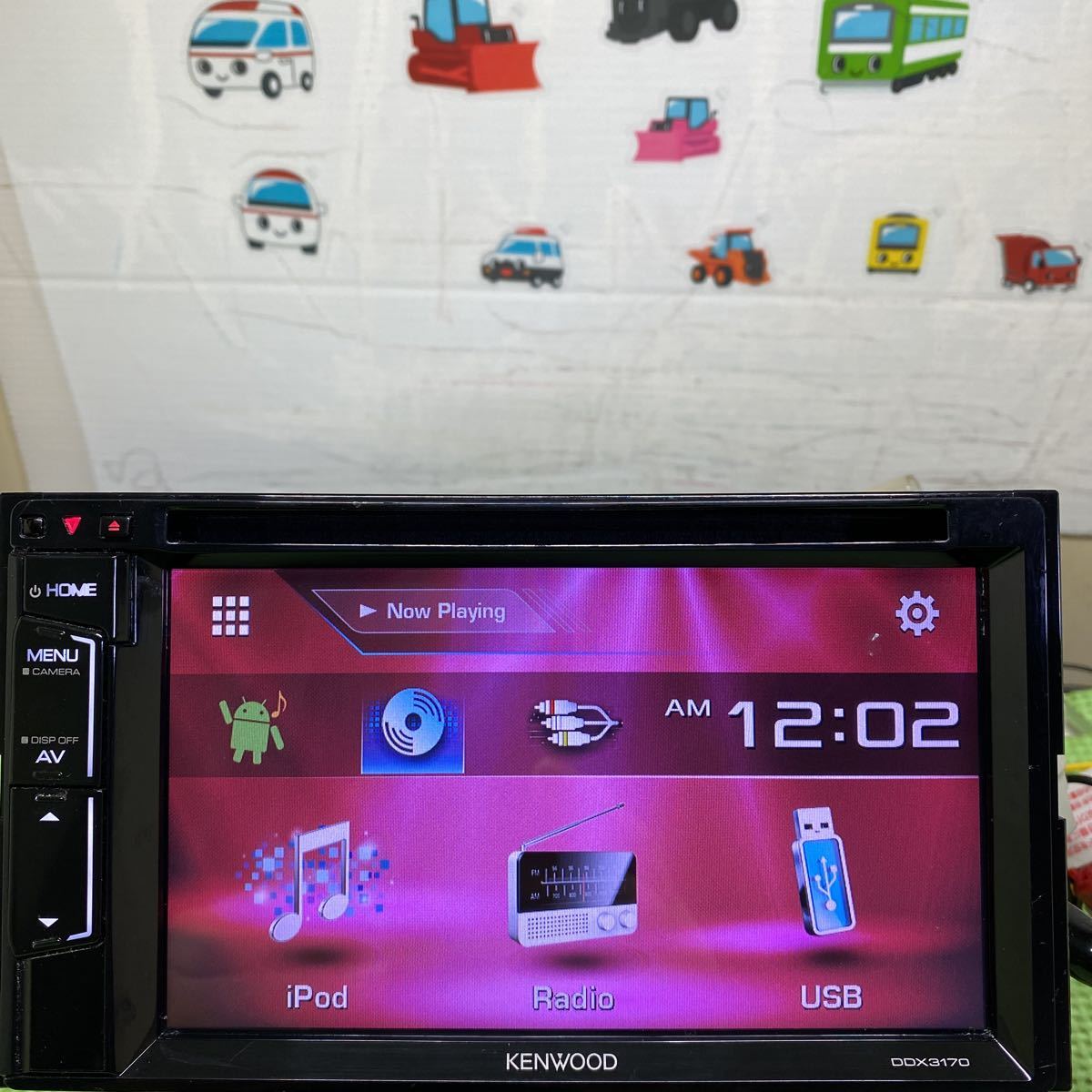 KENWOOD/ケンウッド【DDX3170】2DIN DVD プレーヤー オーディオ☆CD CD 
