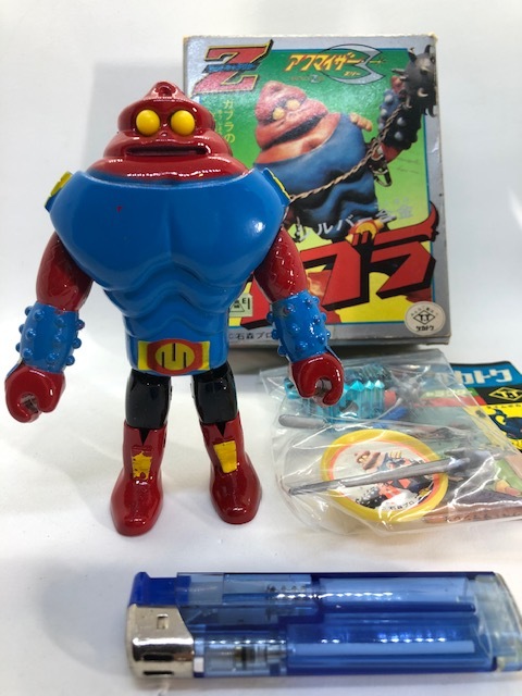 [匿名配送]希少 Zキャラクター タカトク アクマイザー3 ガブラ シルバー合金 タカトク Zキャラクターシルバー合金 アクマイザー3 ガブラ 箱付 超