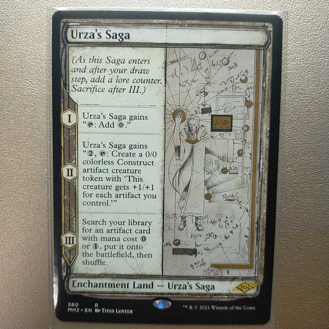 ウルザの物語⁄Urza's Sagaスケッチ版 日本語 2枚セット ウルザの