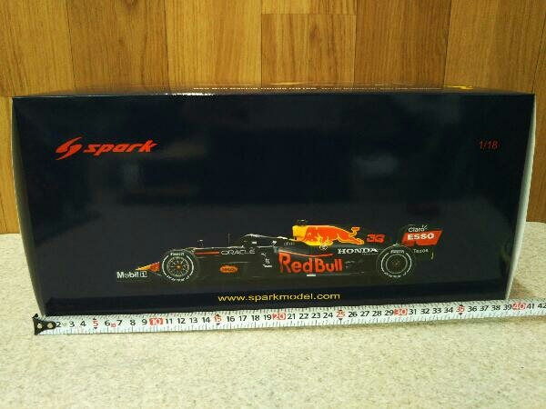 spark 1/18 Red Bull Honda RB16B Winner Monaco GP 2021 Max