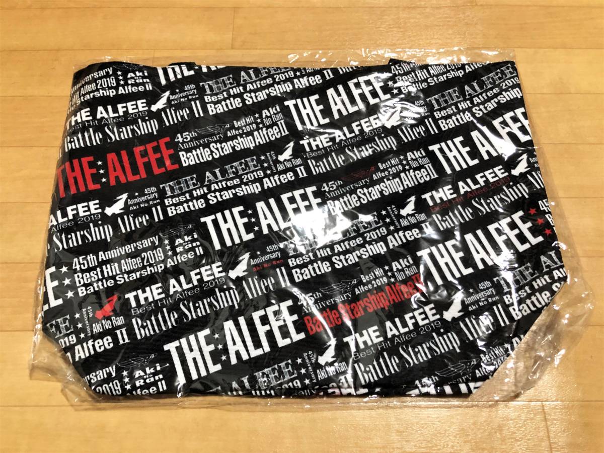 未開封 ALFEE A⑬ トートバック 黒 Best Hit Alfee 2019 新品 グッズ アルフィー