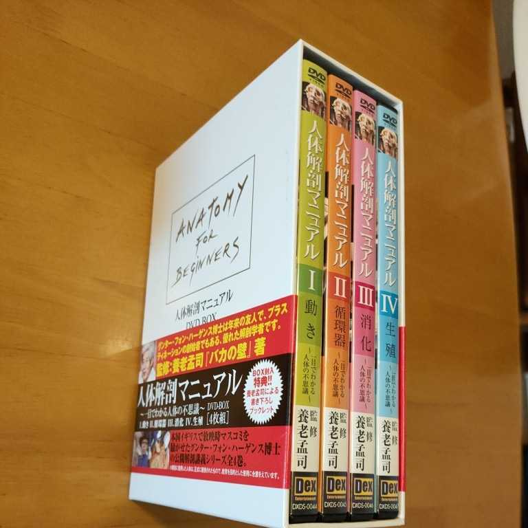 人体解剖マニュアル DVD-BOX 全巻 ～一目でわかる人体の不思議