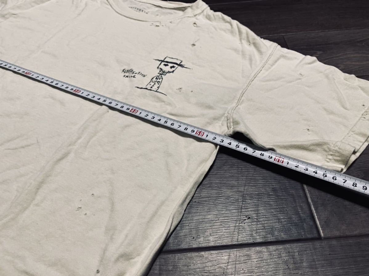 値下げ未使用 Resurrectionリザレクションvintage damage T-shirt 