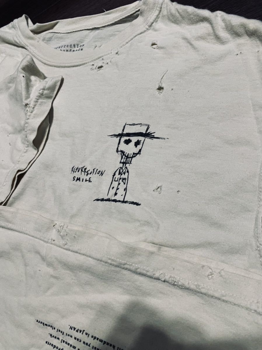 値下げ未使用 Resurrectionリザレクションvintage damage T-shirt