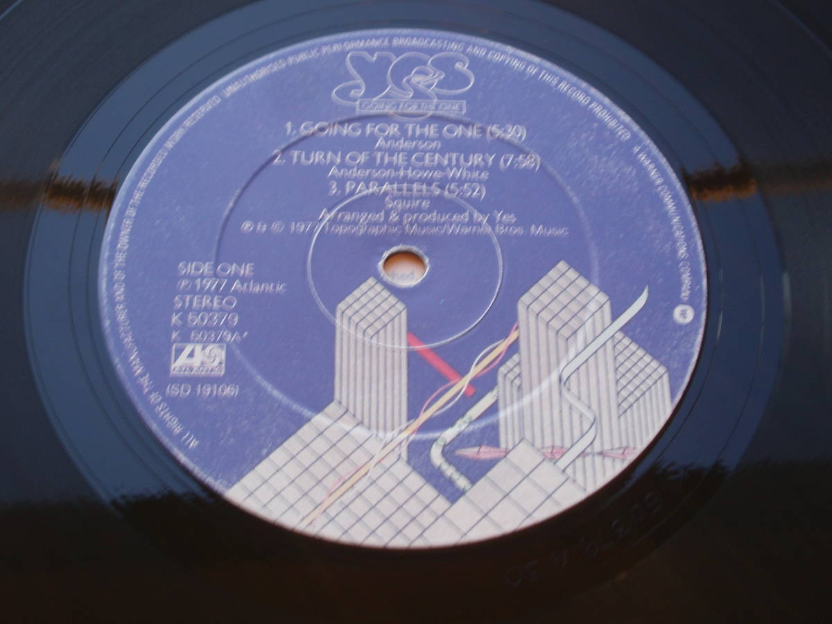 入手困難！初回マト両30/30 UK-ORIG[英国盤]YES/GOING FOR THE ONE