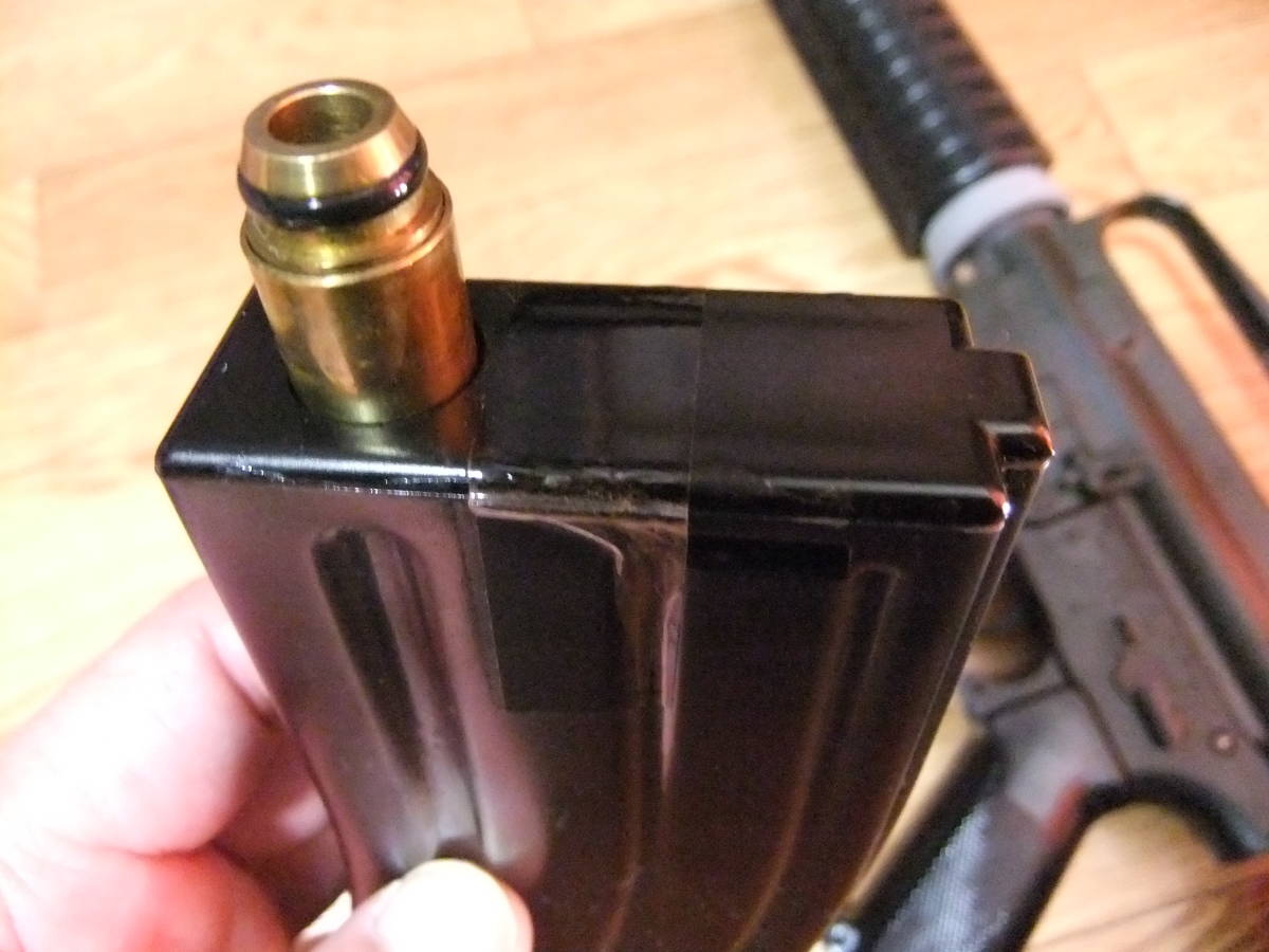 サンプロジェクト SP TANK BV式ガスガン用エアタンク 付属＝M16